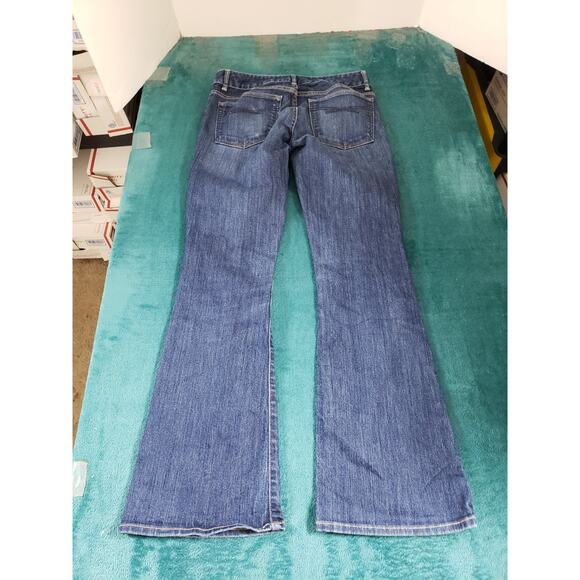 Gap Jeans Size 2 Petite Womens Blue Stretch Pants Denim Mid Rise Perfect Bootcut - Picture 12 of 13